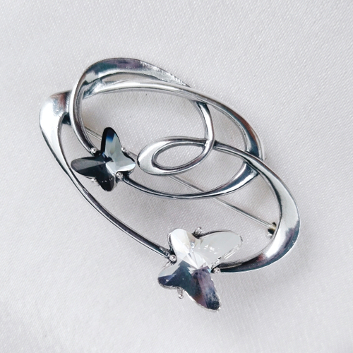 "Ютурна" брошь в серебряном покрытии из коллекции "Ах! Лето..." от Jenavi