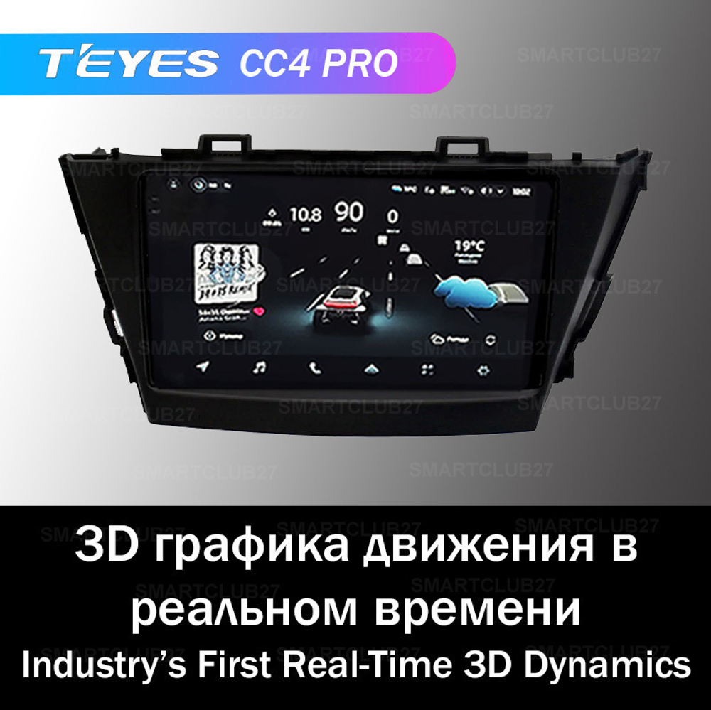 Teyes CC4 Pro 9" для Toyota Prius 2013+