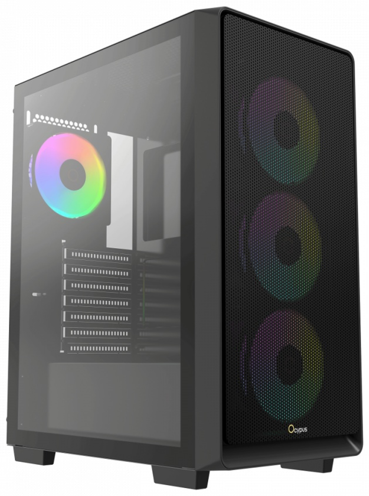 Корпус Ocypus C60 BK ARGB черный