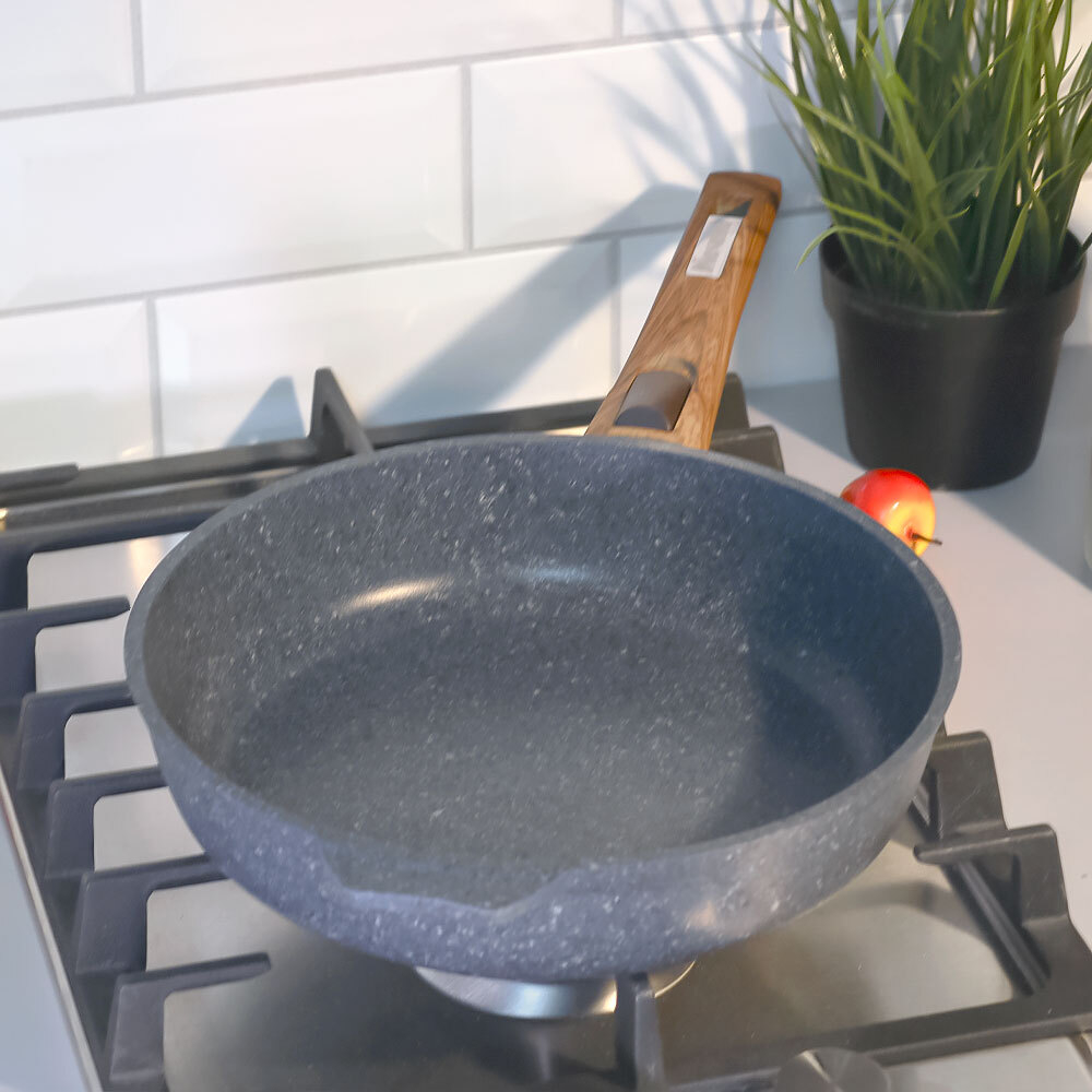 Сковорода 24см Premium blue со съемной ручкой