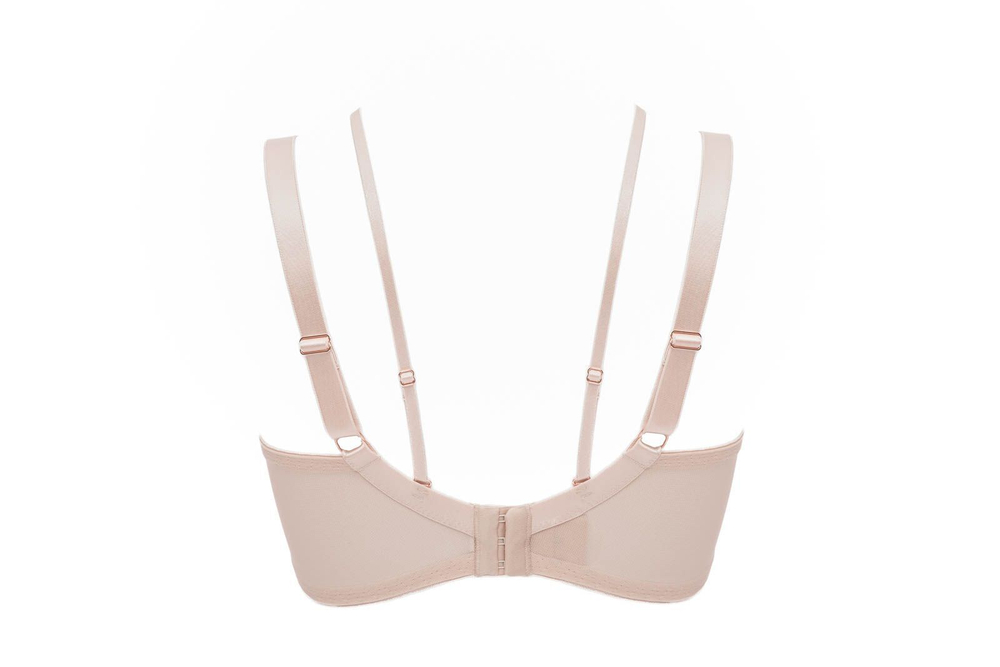 Телесный бюстгальтер с мягкой +size чашкой Chiara (Размер: 75J) (Цвет: телесный)