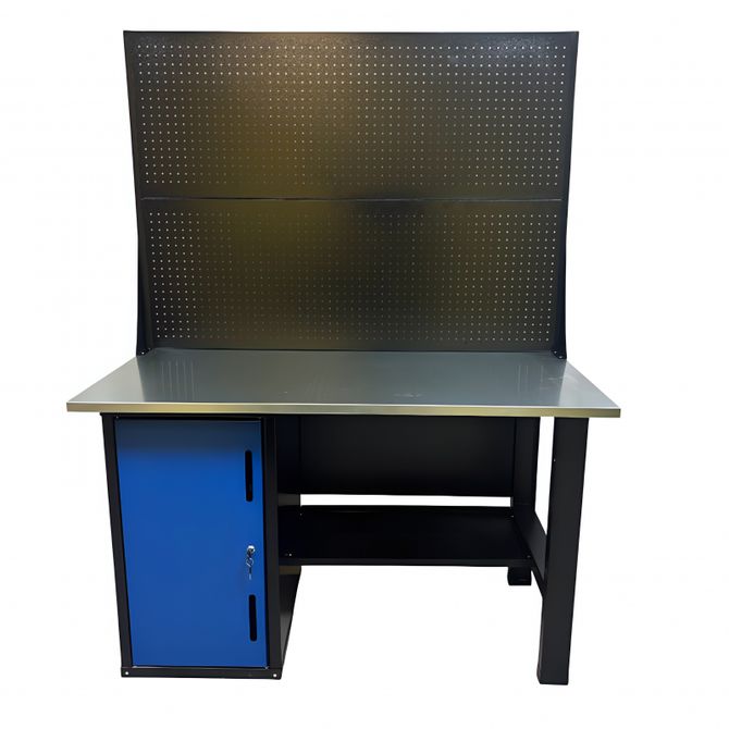 Great Wolf (GWT-V1400TL2) Верстак инструментальный, тумба с дверью, 2 экрана, 1400x700