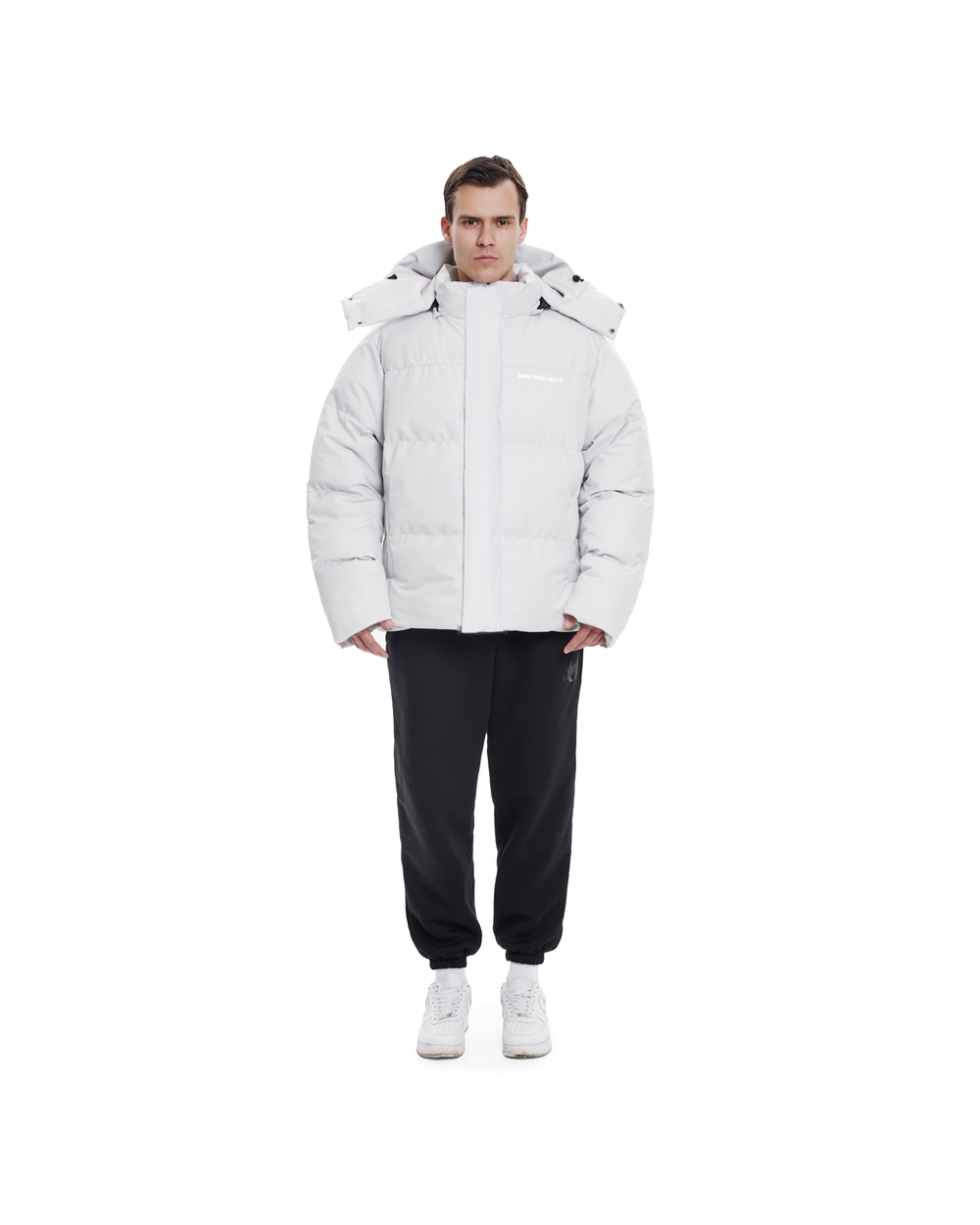 Пуховик Base Grey