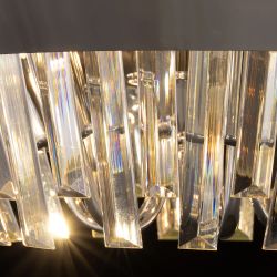 Citilux Вестерос CL307160 Люстра хрустальная потолочная Хром