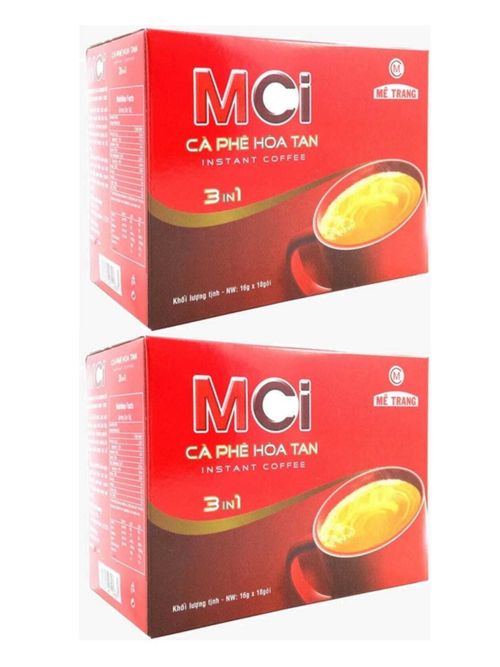 Растворимый кофе Me Trang MCI 3 в 1, в пакетиках 18 шт, 2 шт