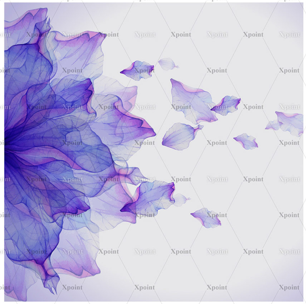 Микровелюр Xpoint (Икспоинт) 0009.05 Каледоскоп серо-оранжевый