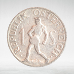 Austria, 1 Schilling, 1947, VF