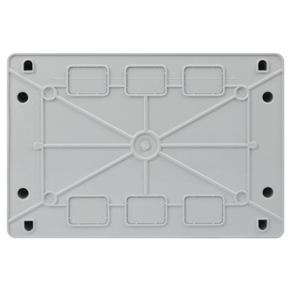 Корпус пластиковый навесной ЭРА COMFORT ЩРН-П-12 IP41 белый