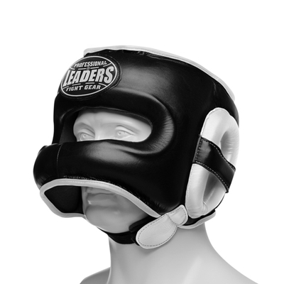 Шлем Leaders с бамперной защитой LS Black/White