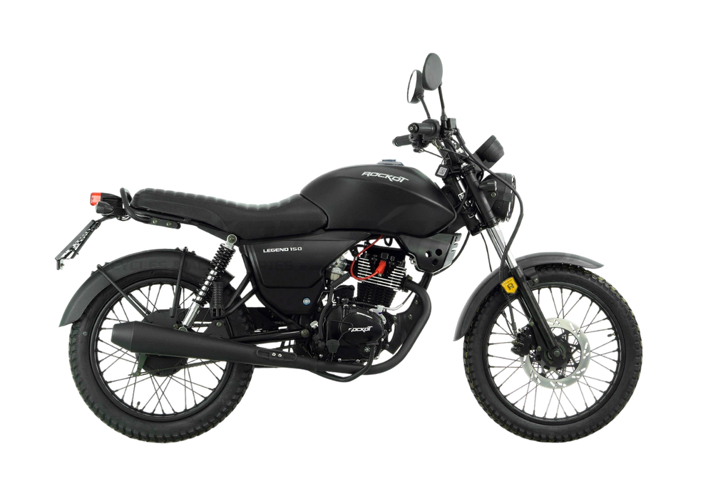 Мотоцикл дорожный ROCKOT LEGEND 150 (черный матовый, ЭПТС)