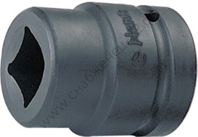 Ударная торцевая головка четырехгранная 1", 88405M17, Hans
