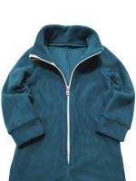 1141 Комбинезон детский флисовый петроль (60-116)