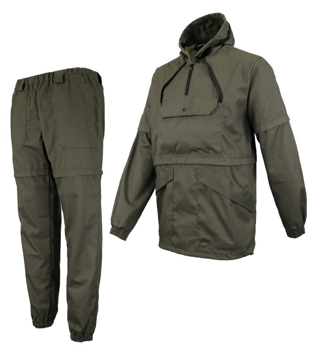 Антимоскитный костюм с ловушками (Twill) Хаки