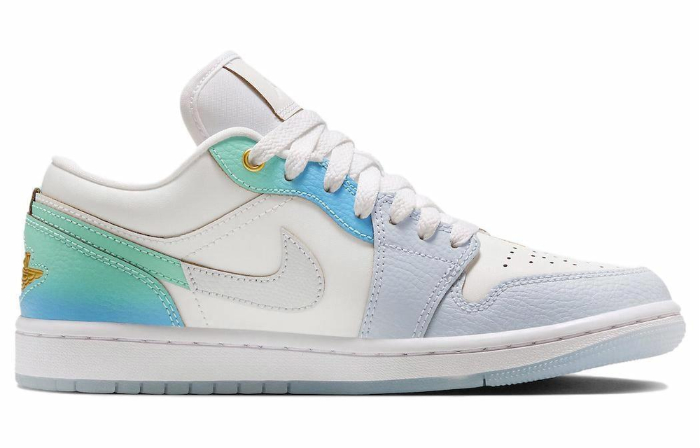 Кроссовки Jordan Air Jordan 1 Low Se "Emerald Rise" (Женская размерная сетка)