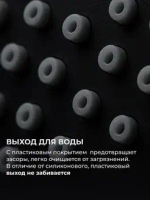 Душевая система с тропическим душем и смесителем OLM-HS007