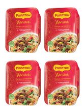 Лапша Роллтон Халяль лагманная с говядиной 90 г x 4 шт