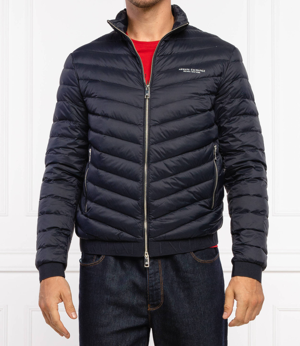 пуховая куртка Armani Exchange - темно-синий(8NZB52 ZNW3Z)