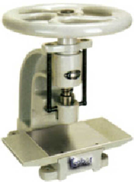 Hand-operated round sample cutter, Geotextiles round sample cutter