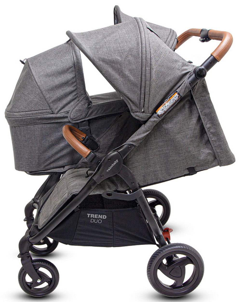 Детская коляска для погодок Valco baby Snap Duo Trend 2 в 1 Графитовый (Charcoal)