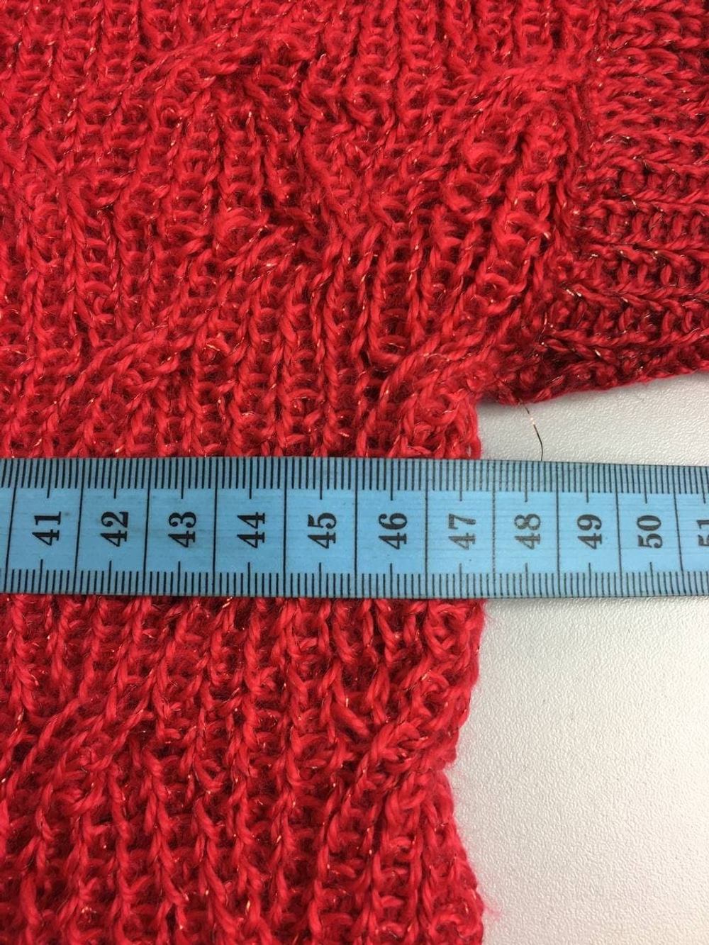 Джемпер вязаный с люрексом 46 размер