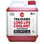 Антифриз  красный TAKAYAMA LONG LIFE COOLANT RED (-50)  4 л