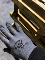 Перчатки рабочие обливные (нейлон) черные