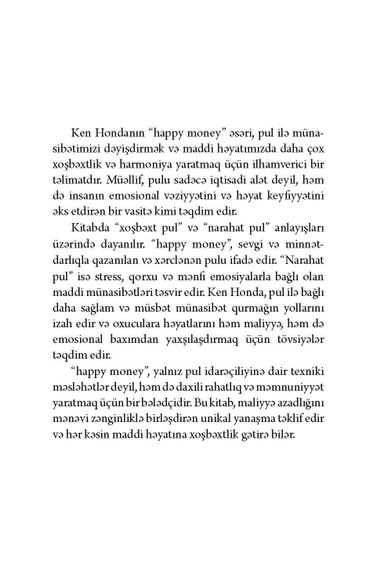 Happy Money. Pulla xoşbəxt olmağın Yapon üsulu