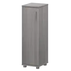 Стеллаж низкий узкий закрытый "НТ-440;НТ-601" 400x445x1280 Аргентум