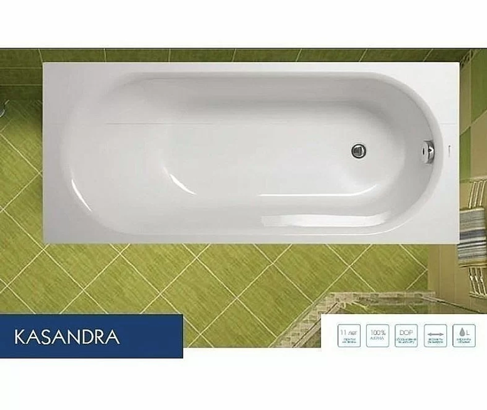 Ванна акриловая Vagnerplast Kasandra 160x70