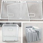 Корзина декоративная "Сomfort", 33х33х32, белый, сталь