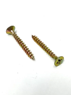 Саморез жёлтый универсальный 5х40 500 шт.