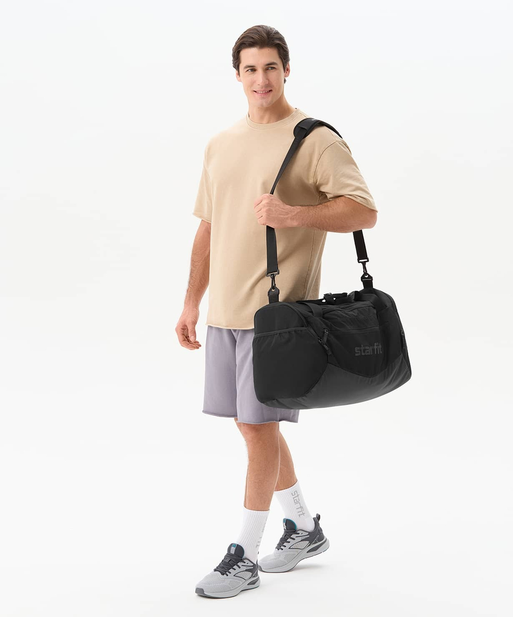 Сумка спортивная Porter, черный, 40 л