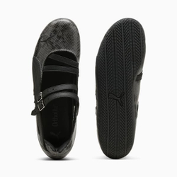 PUMA Женские кроссовки-балетки Speedcat со змеиным принтом, темно-серый