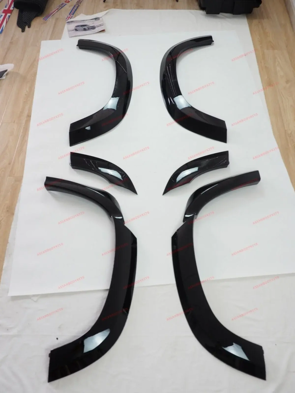 Комплект широких расширителей арок для Land Rover Defender 110 L663 2020+ Лэнд Ровер Дефендер