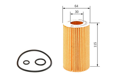 BOSCH - 1457437001-BOC - Oil Filter