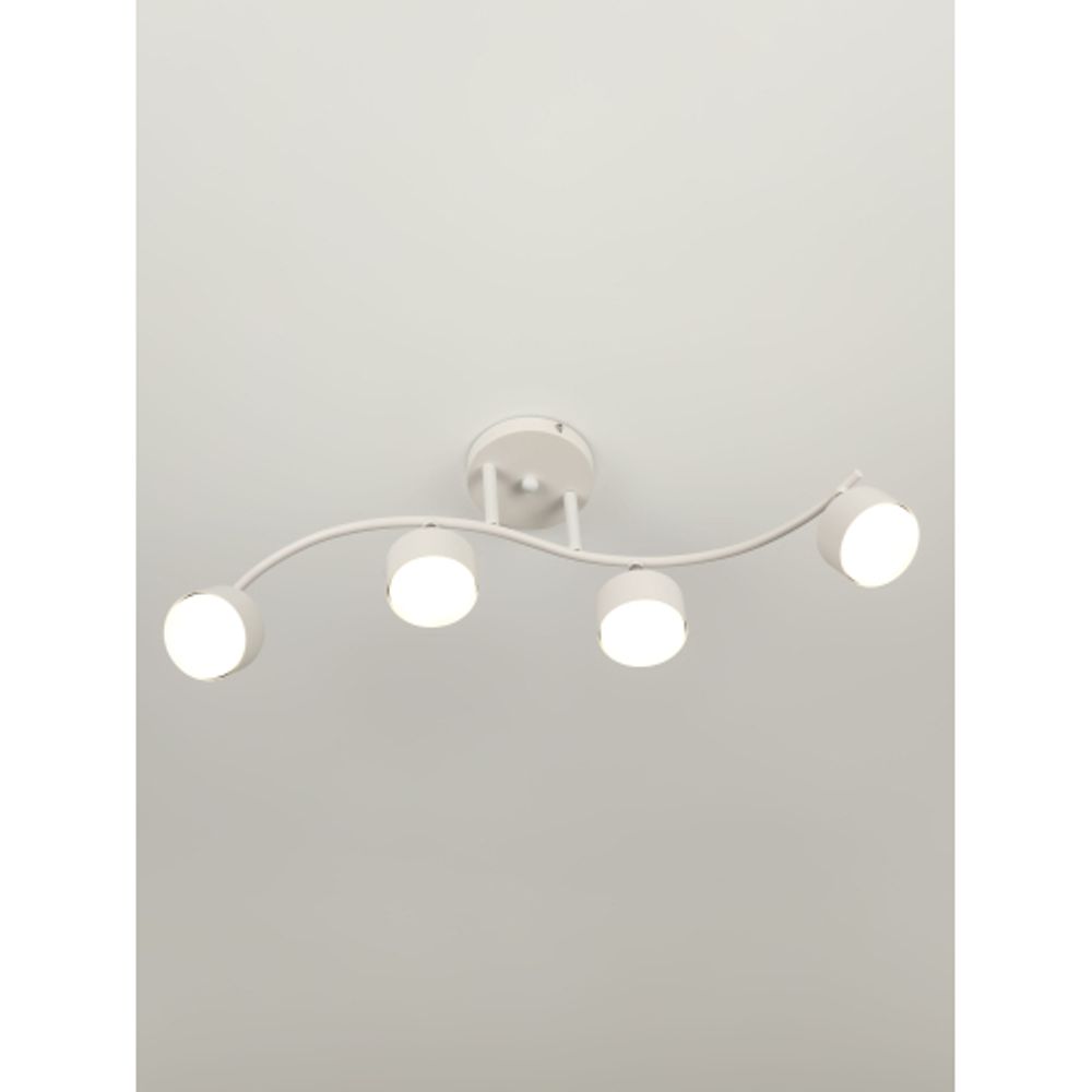 Светильник настенно-потолочный спот Rivoli   7080-704 4хGX53 15 Вт поворотный