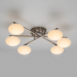 Citilux ATMAN SMART CL226A161 RGB LED Умная люстра Матовый Хром