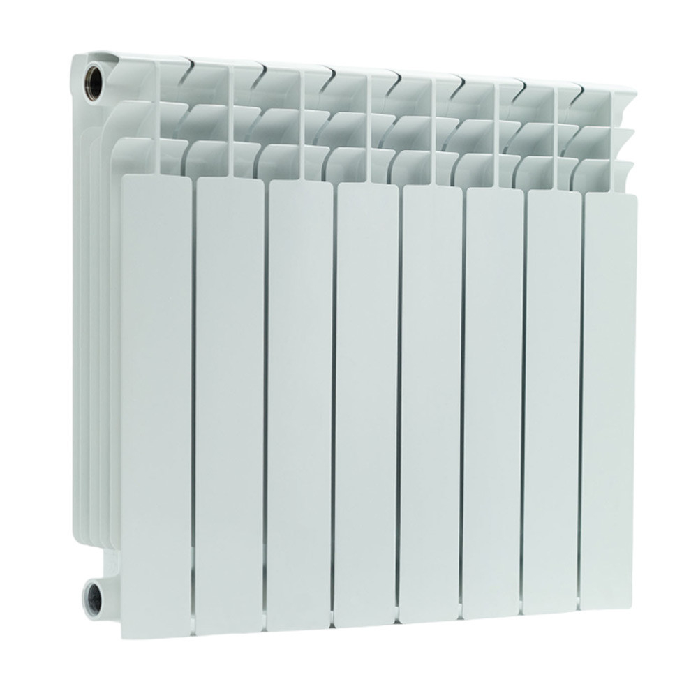 Радиатор биметаллический Русский Радиатор Корвет 9 секций RAL 9016 белый