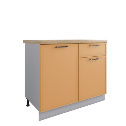 Кухня Модуль СШ 1000 Марта Горчица Скин