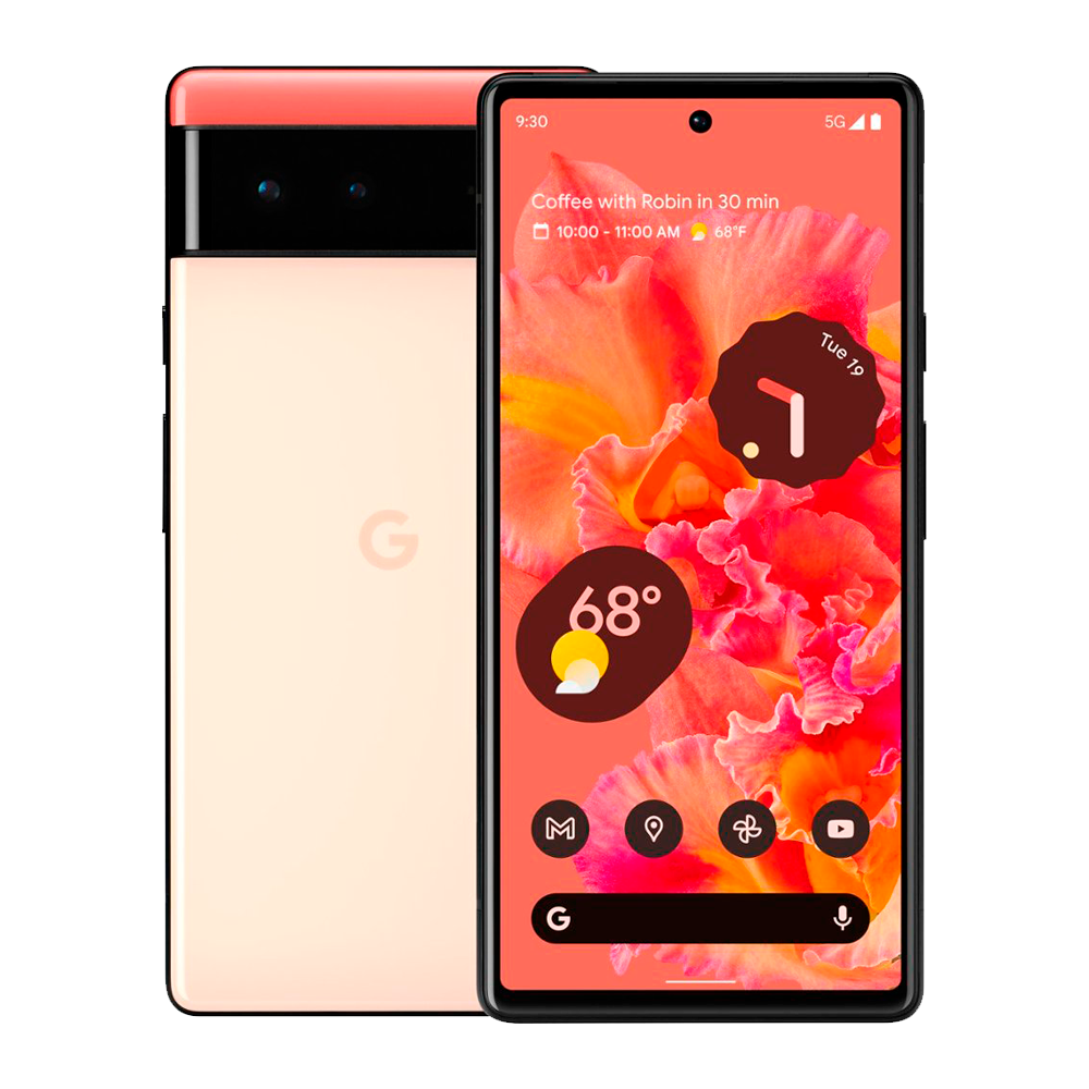 Смартфон Google Pixel 6 8/128GB, Kinda Coral (Бледно-розовый) (Японская версия)