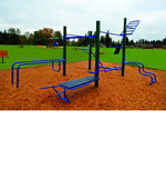 УТ112 Станция для многофункционального тренинга "Зал"