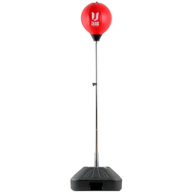 Груша бокс. на стойке Jabb HY-L-021 красный (120-140см)