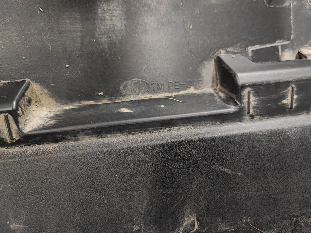 Накладка двери задней левой Hyundai Santa Fe 4 (TM) 20-нв Б/У Оригинал 87731S1AB0SCR