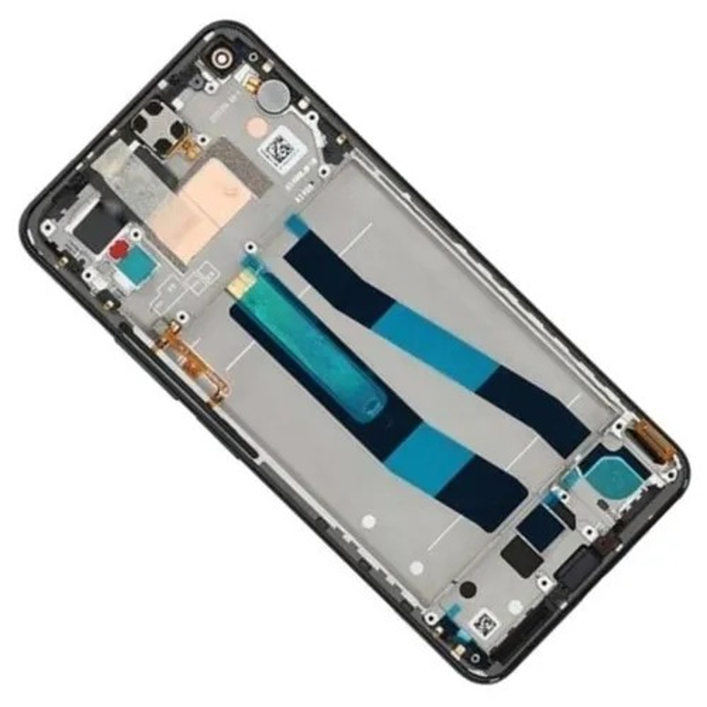 Дисплей для Xiaomi 11 Lite 5G NE (2109119DG) с тачскрином и рамкой Черный - OR (SP)