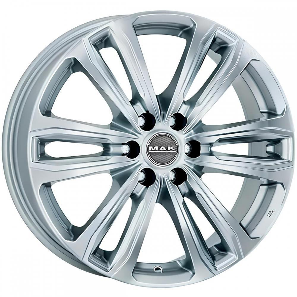 Mak Safari 6 8.5x20 6x139.7 ET 20 Dia 106.1 (silver)