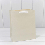 Пакет подарочный 26х32х13см Премиум "Элегант" (Белый)