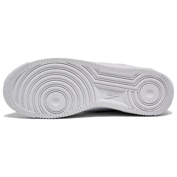 Nike Air FORCE 1 Дикий Детские Скейтбординги Низкие Белый Черный Унисекс