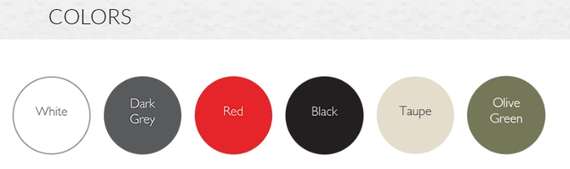 Стул складной Dream красный