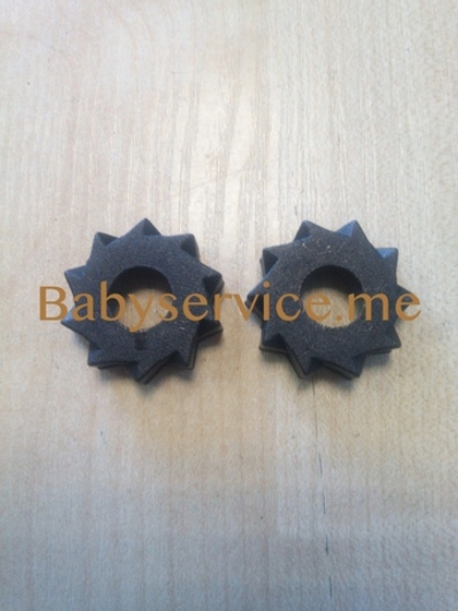 Втулка подножки забчатая