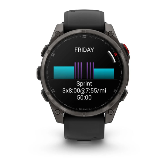 Умные часы Garmin Fenix 8 PRO, 47 мм, AMOLED, Sapphire, Carbon Gray DLC Titanium with Black/Pebble Gray Silicone Band